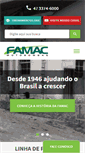 Mobile Screenshot of famac.ind.br