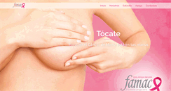 Desktop Screenshot of famac.org.ve